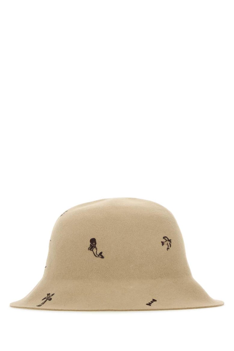 sand felt freya bucket hat by Selfnex