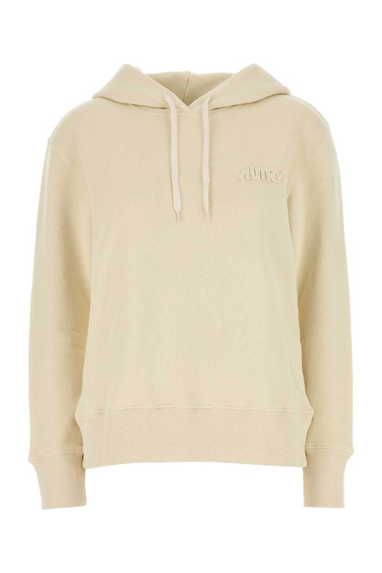 cream cotton main wom sweatshirt by Selfnex