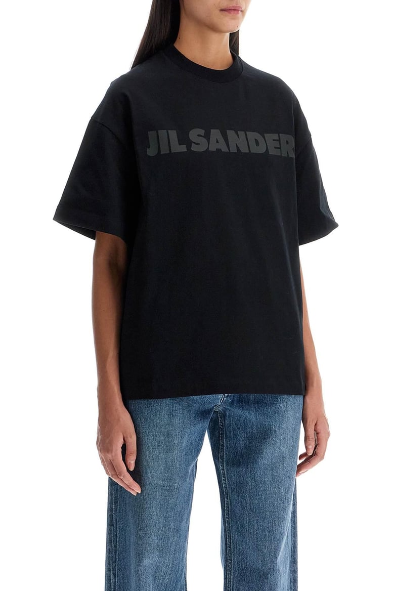 black cotton t-shirt by Selfnex