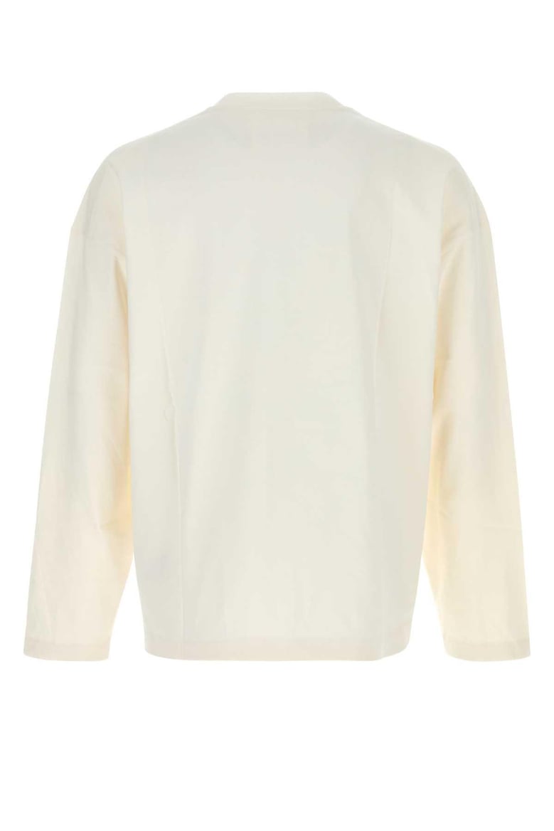 white cotton t-shirt by Selfnex