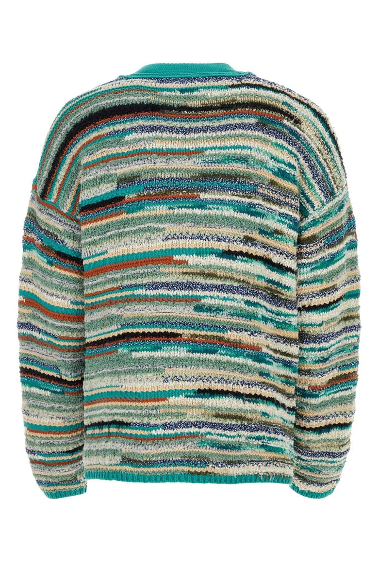 embroidered cotton blend madurai cardigan by Selfnex