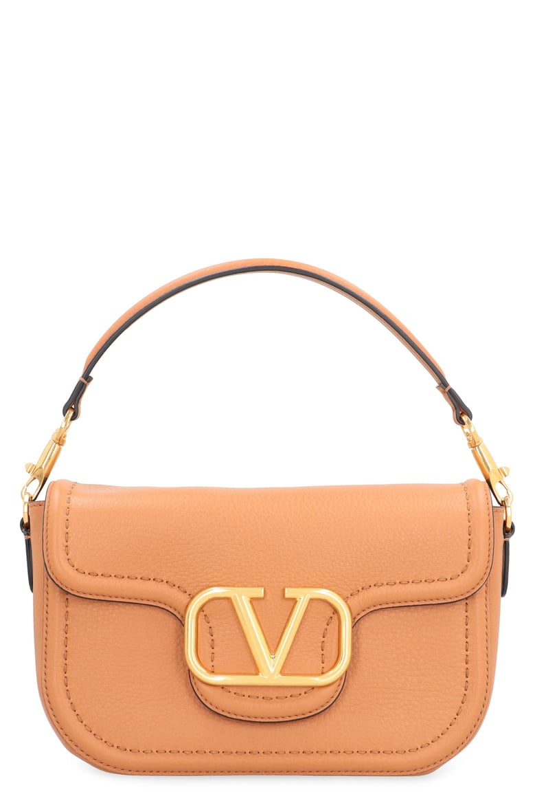 camel leather alltime shoulder bag by Selfnex