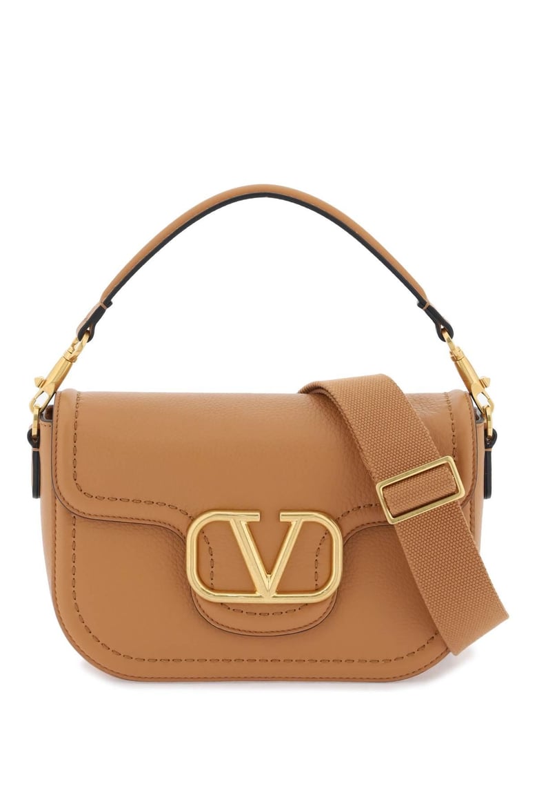 camel leather alltime shoulder bag by Selfnex