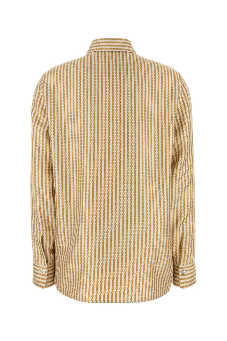 printed silk shirt by Selfnex