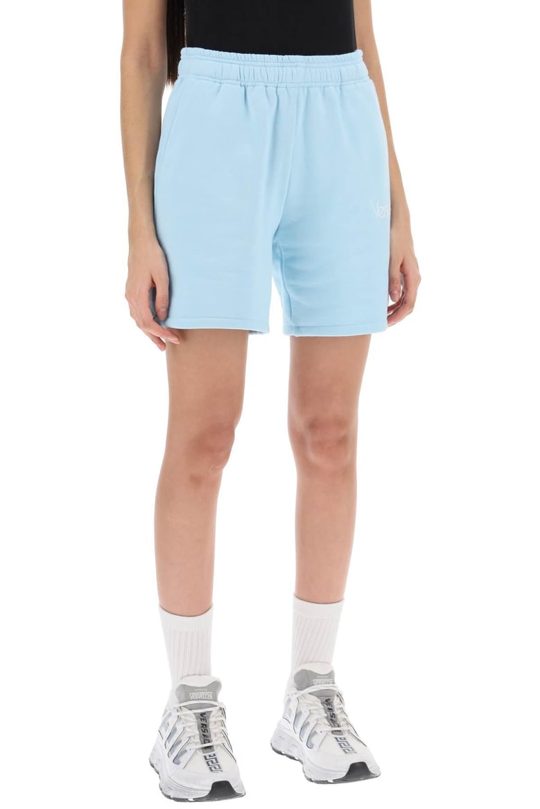 light-blue cotton shorts by Selfnex