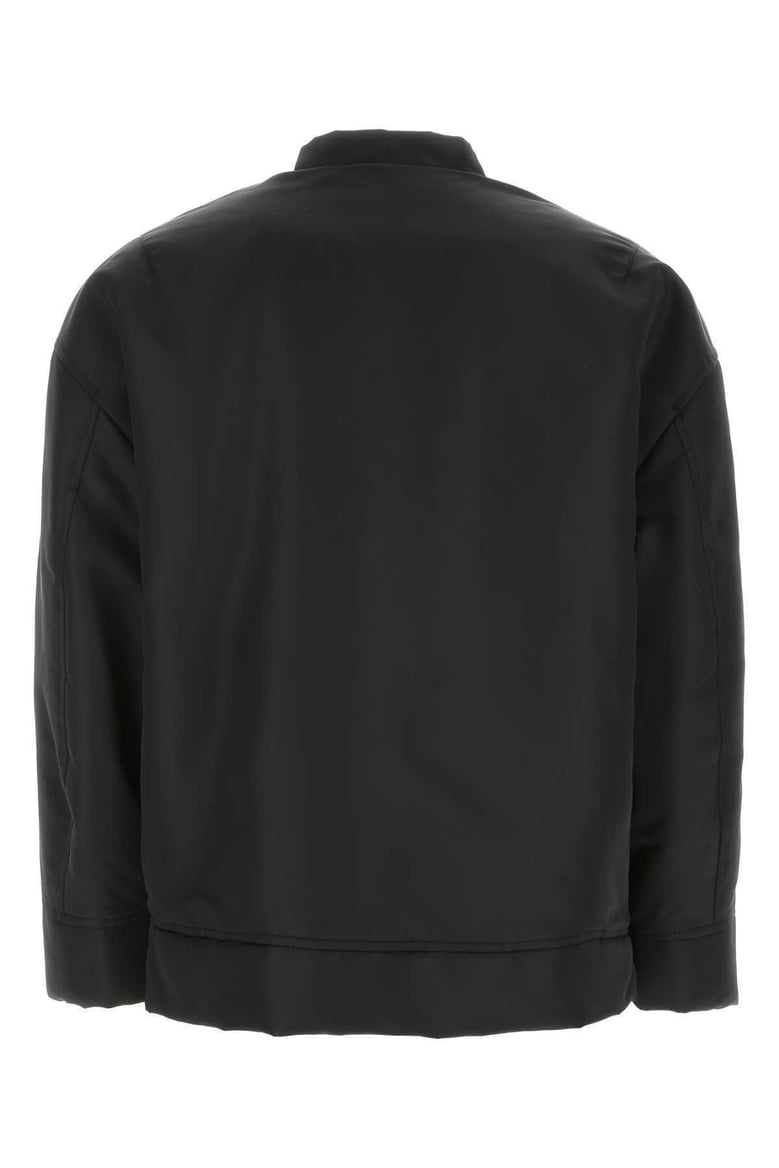 black nylon jacket by Selfnex