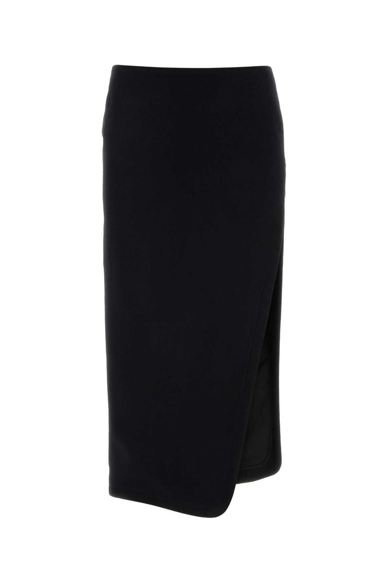 black felt oline skirt by Selfnex