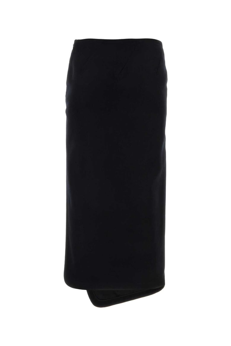 black felt oline skirt by Selfnex
