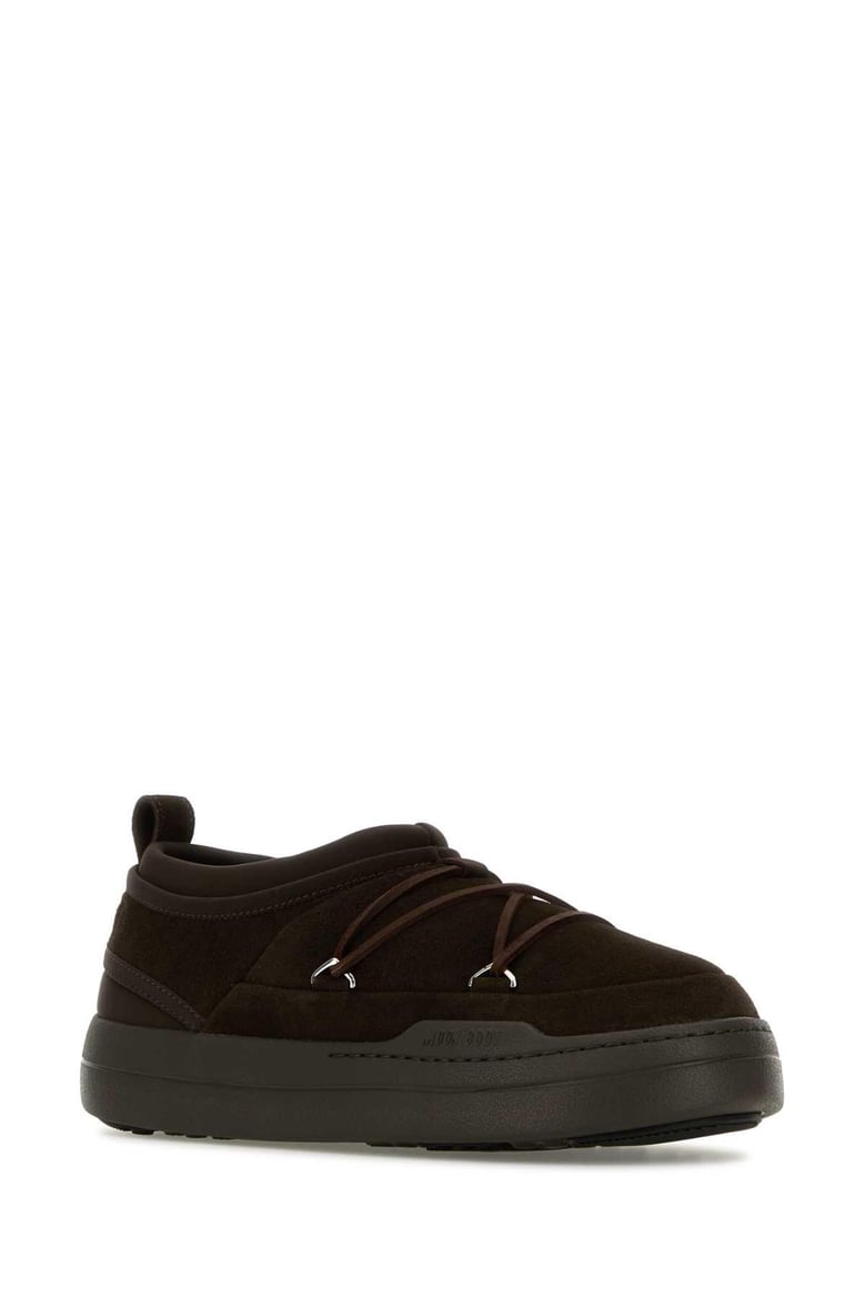 brown suede mb park icon slip ons by Selfnex