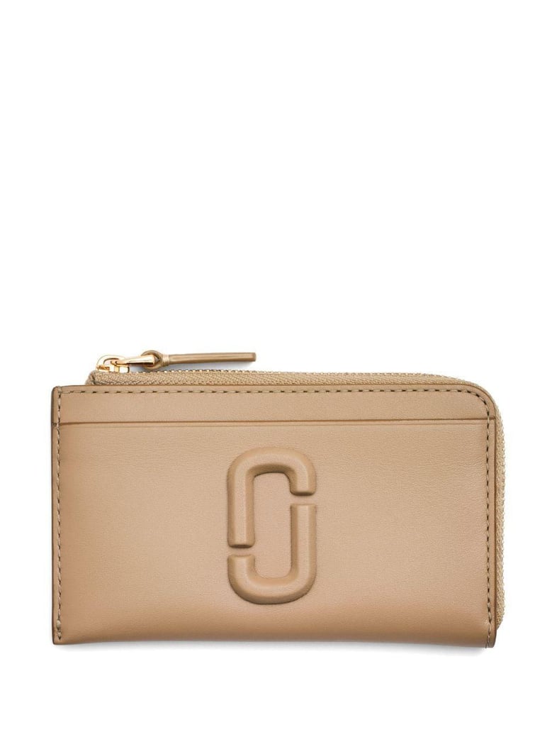 camel leather card holder by Selfnex