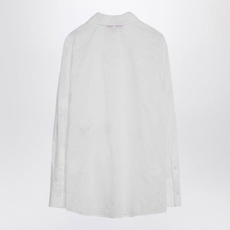 white cotton shirt by Selfnex
