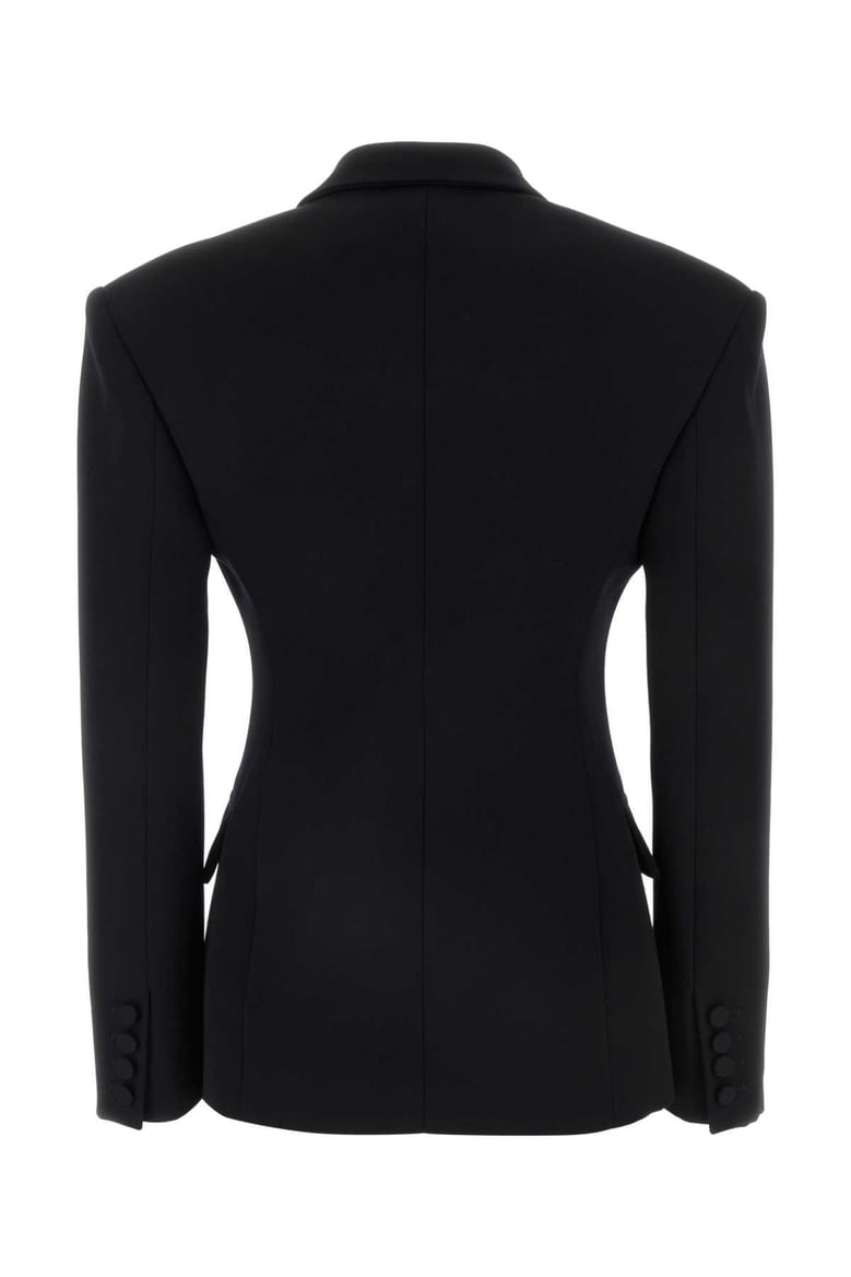 black wool blazer by Selfnex