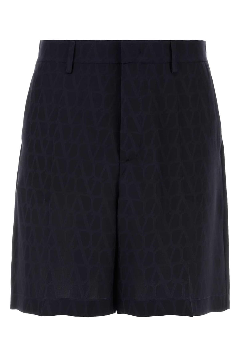 toile iconographe bermuda shorts by Selfnex