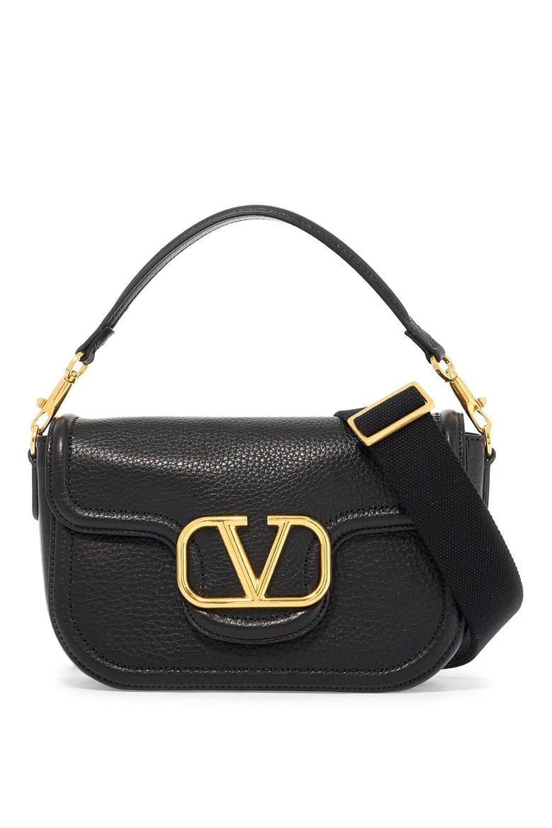 black leather alltime shoulder bag by Selfnex