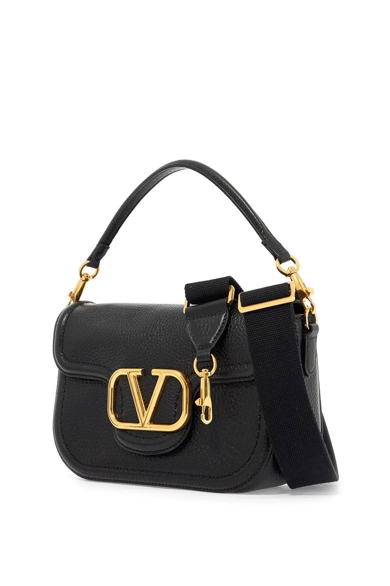 black leather alltime shoulder bag by Selfnex