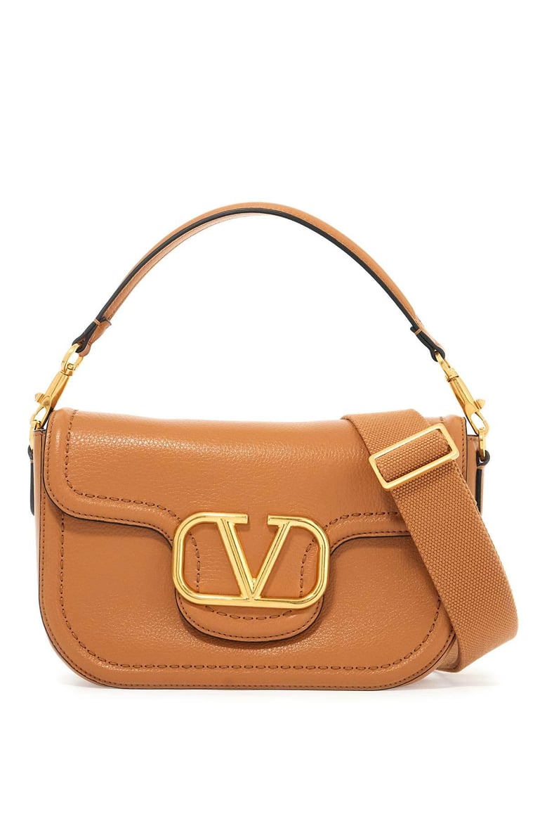 camel leather alltime shoulder bag by Selfnex