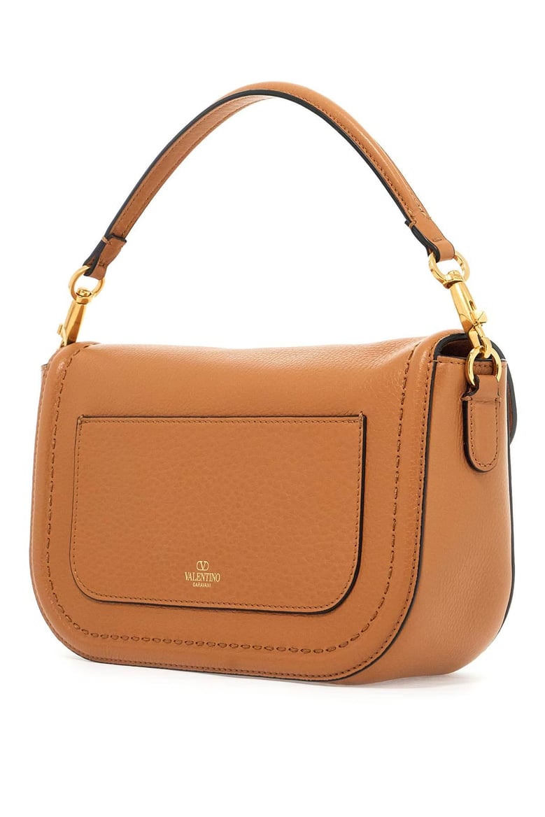camel leather alltime shoulder bag by Selfnex