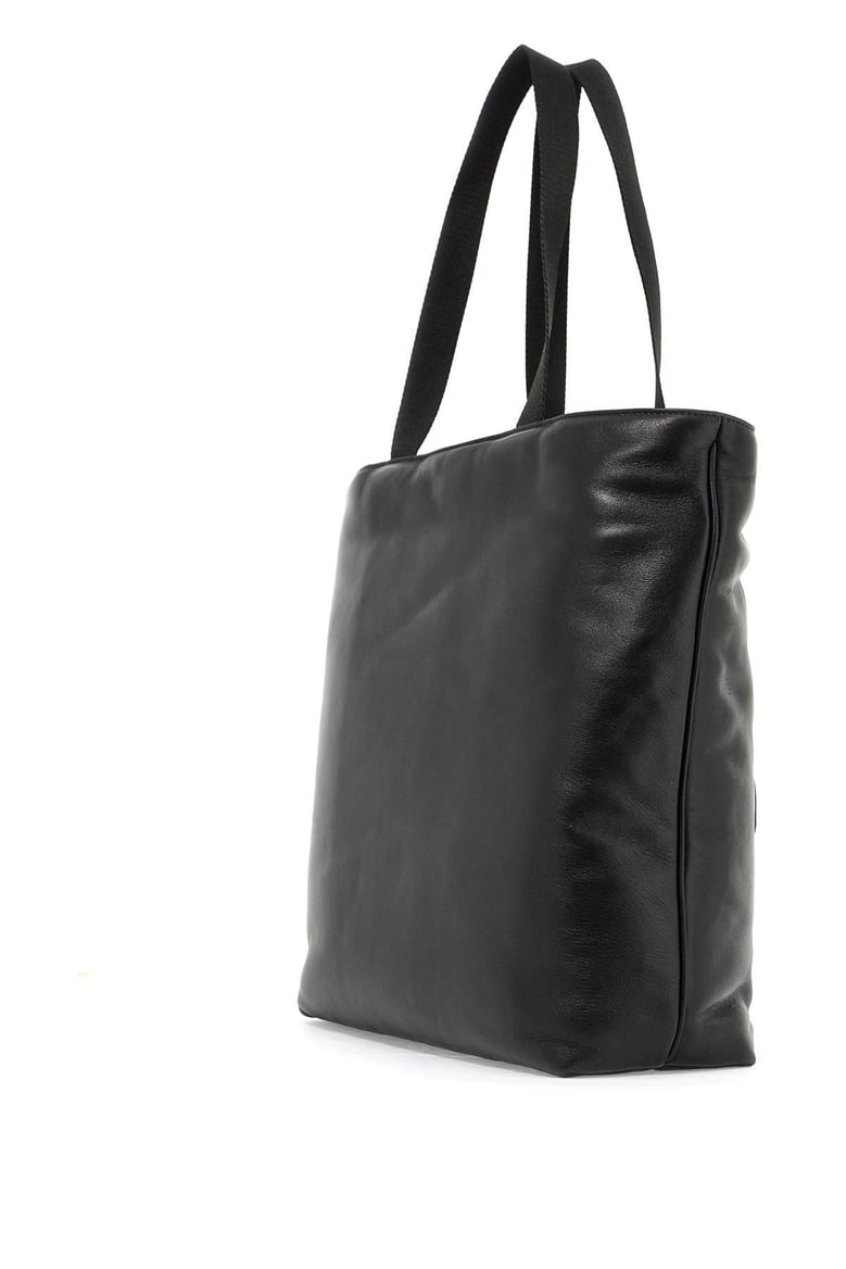 black nappa leather valentino garavani noir shopping bag by Selfnex