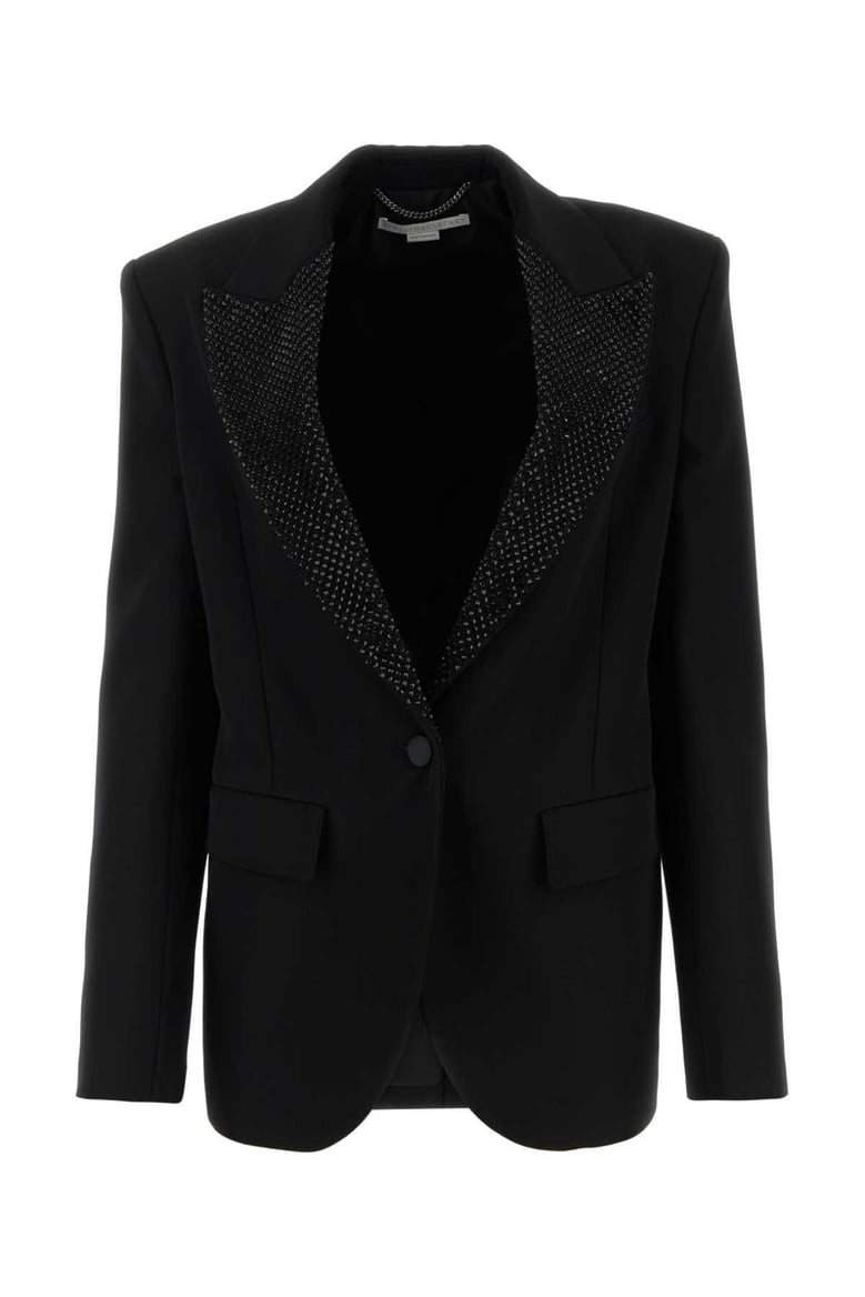 black wool blazer by Selfnex