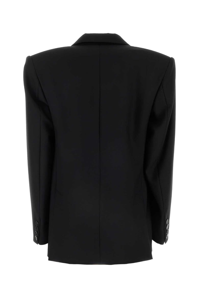 black wool blazer by Selfnex