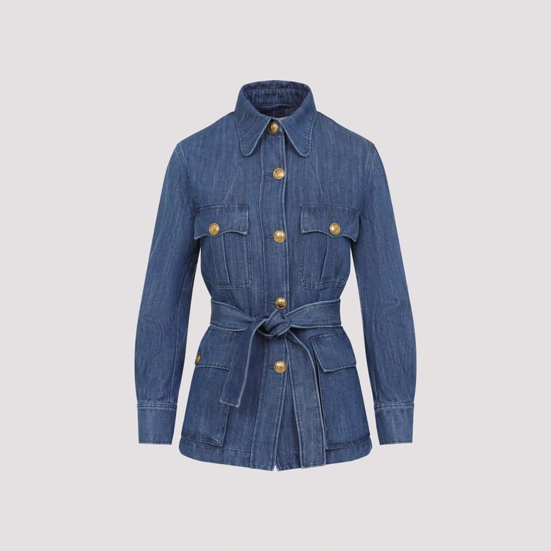 denim blazer by Selfnex