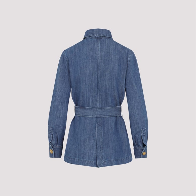 denim blazer by Selfnex