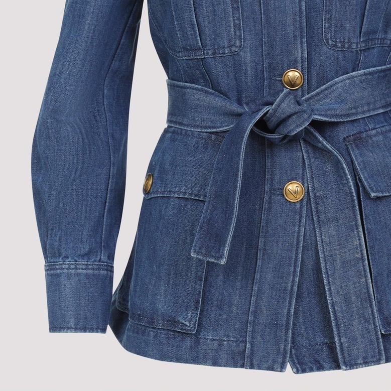 denim blazer by Selfnex