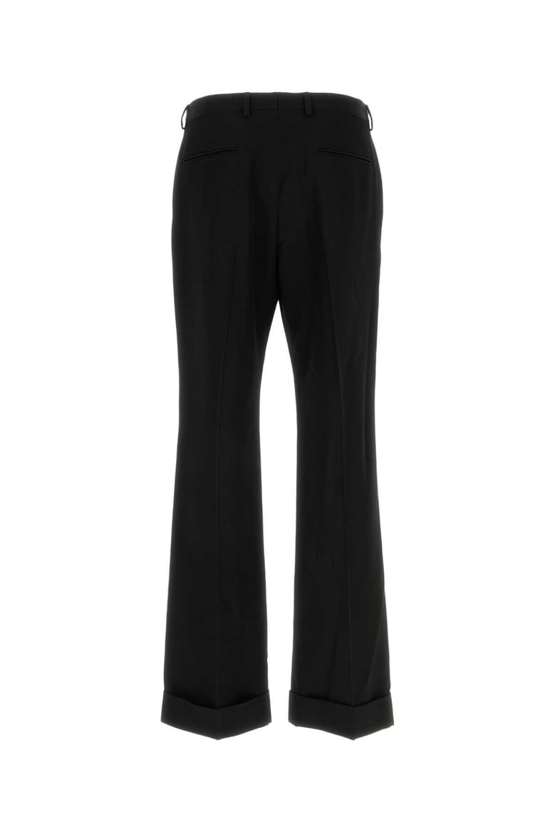 black wool pant by Selfnex