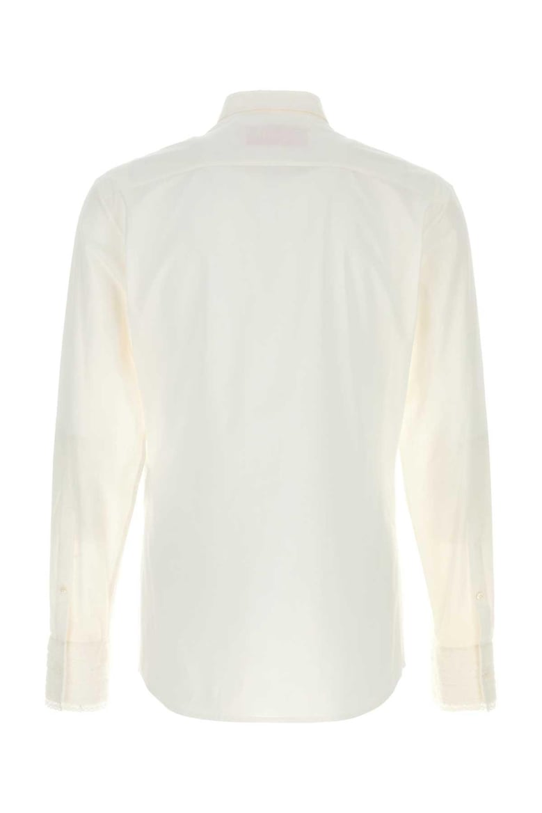 white cotton shirt by Selfnex