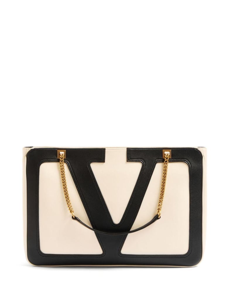 sand leather medium viva superstar shopping bag by Selfnex