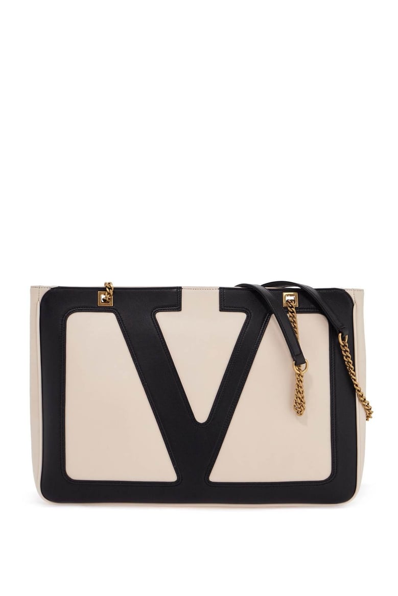 sand leather medium viva superstar shopping bag by Selfnex