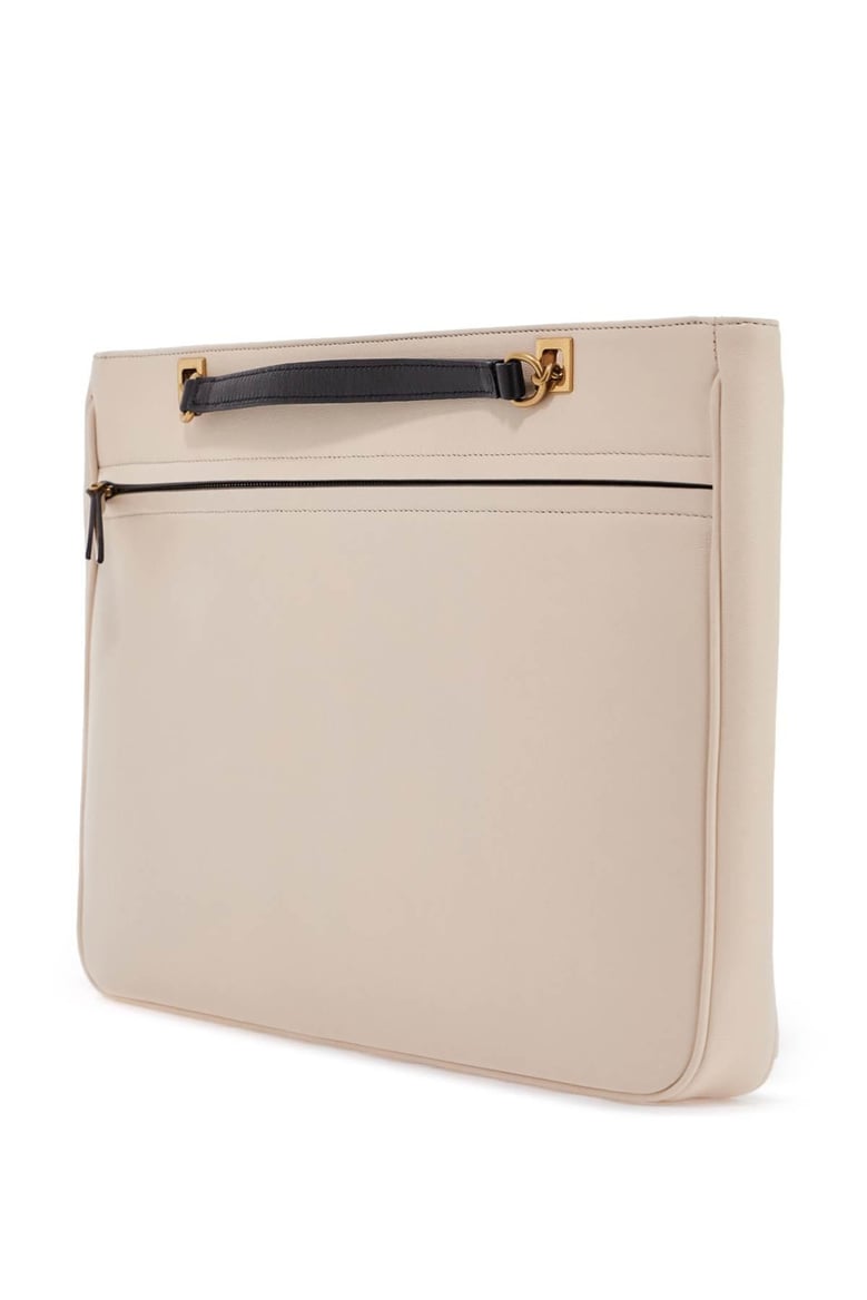 sand leather medium viva superstar shopping bag by Selfnex