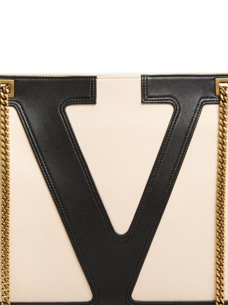 sand leather medium viva superstar shopping bag by Selfnex