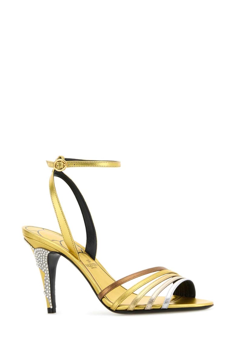 multicolor leather ladycrush sandals by Selfnex
