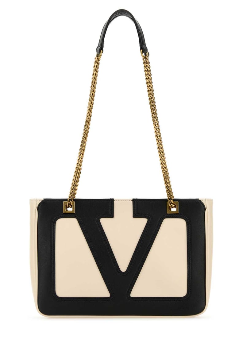 ivory nappa leather small viva superstar shoulder bag by Selfnex