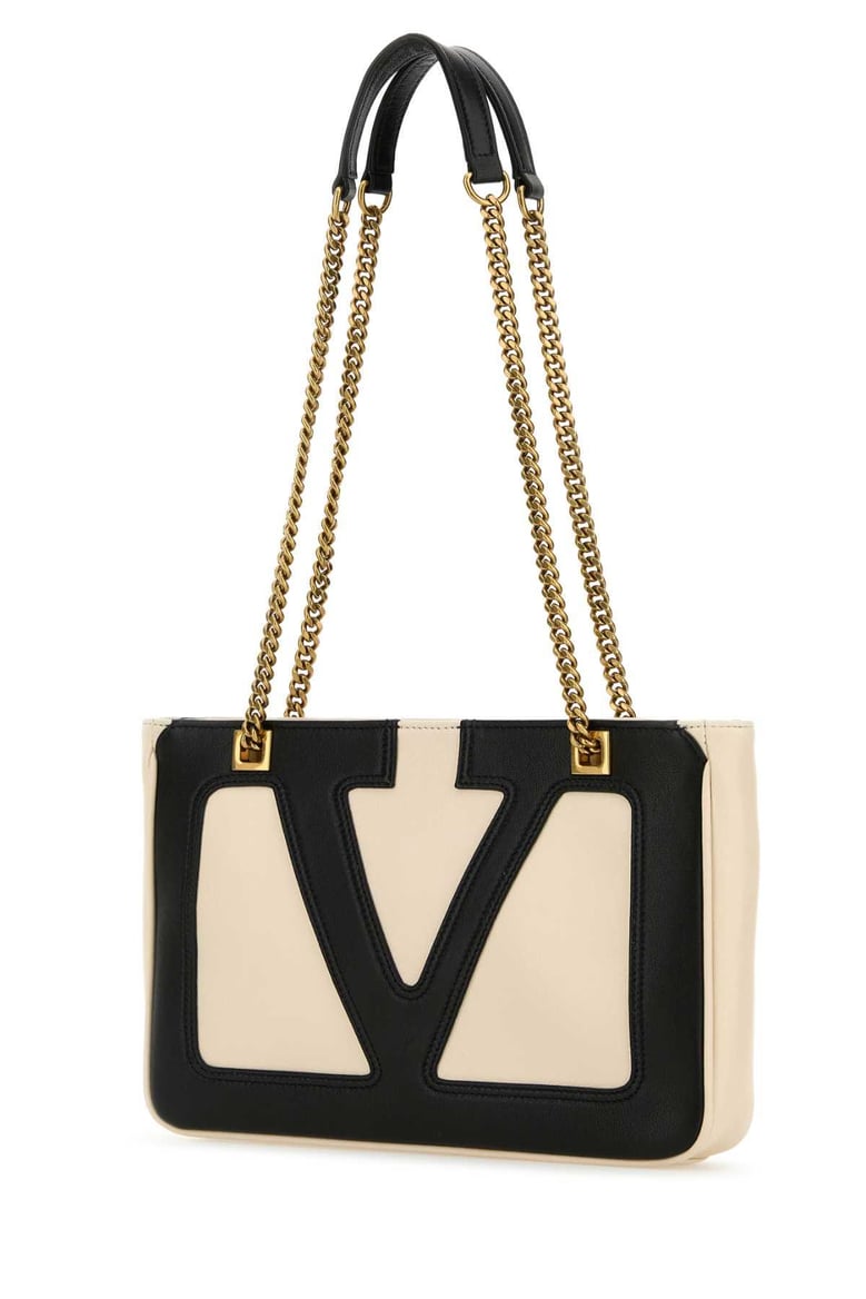 ivory nappa leather small viva superstar shoulder bag by Selfnex