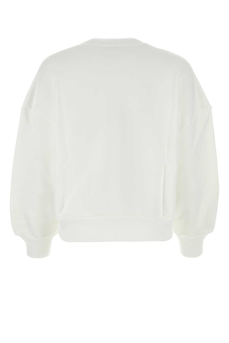 white cotton sweatshirt by Selfnex