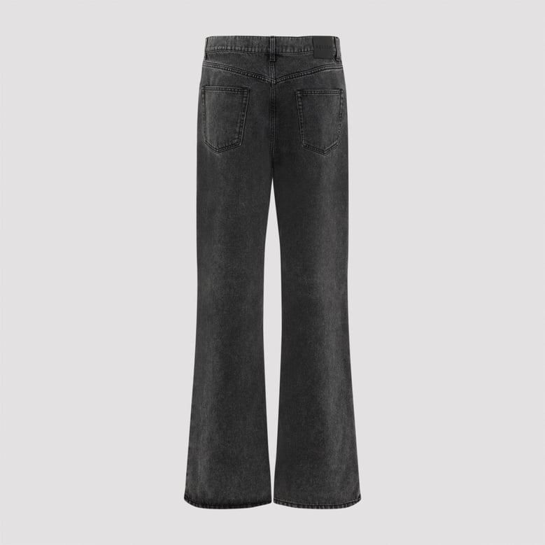 grey denim jeans by Selfnex