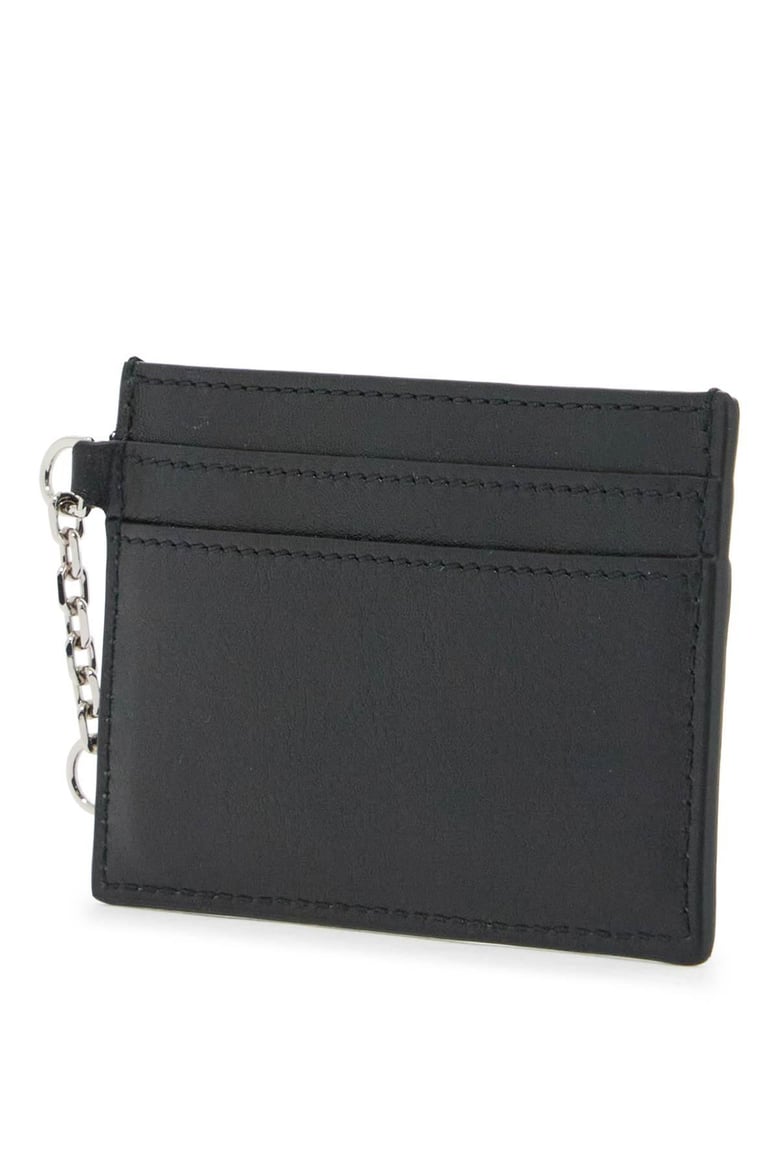 black leather sling card holder by Selfnex