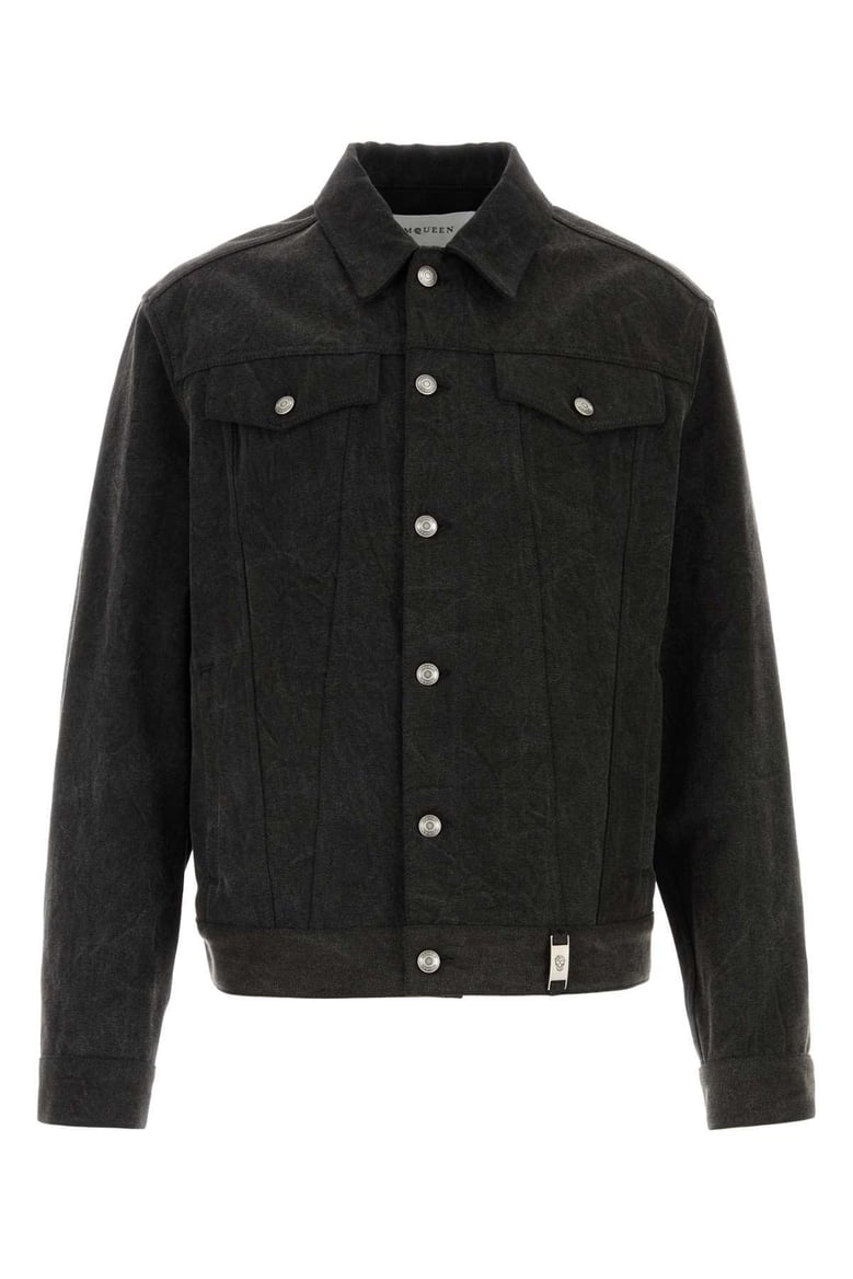slate denim jacket by Selfnex