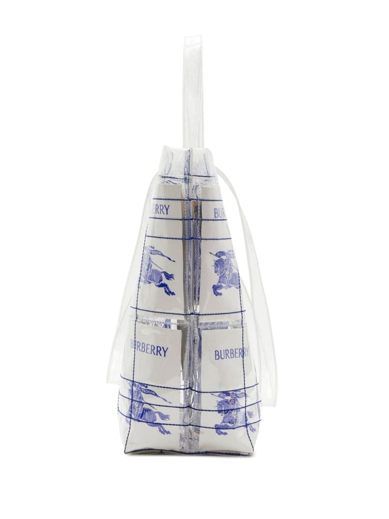 embroidered pvc shopping bag by Selfnex