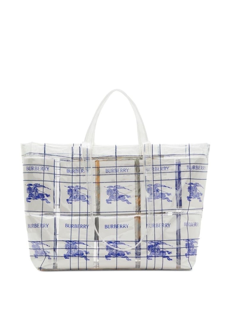 embroidered pvc shopping bag by Selfnex