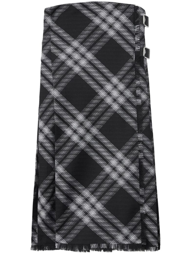 black check kilt style dress by Selfnex