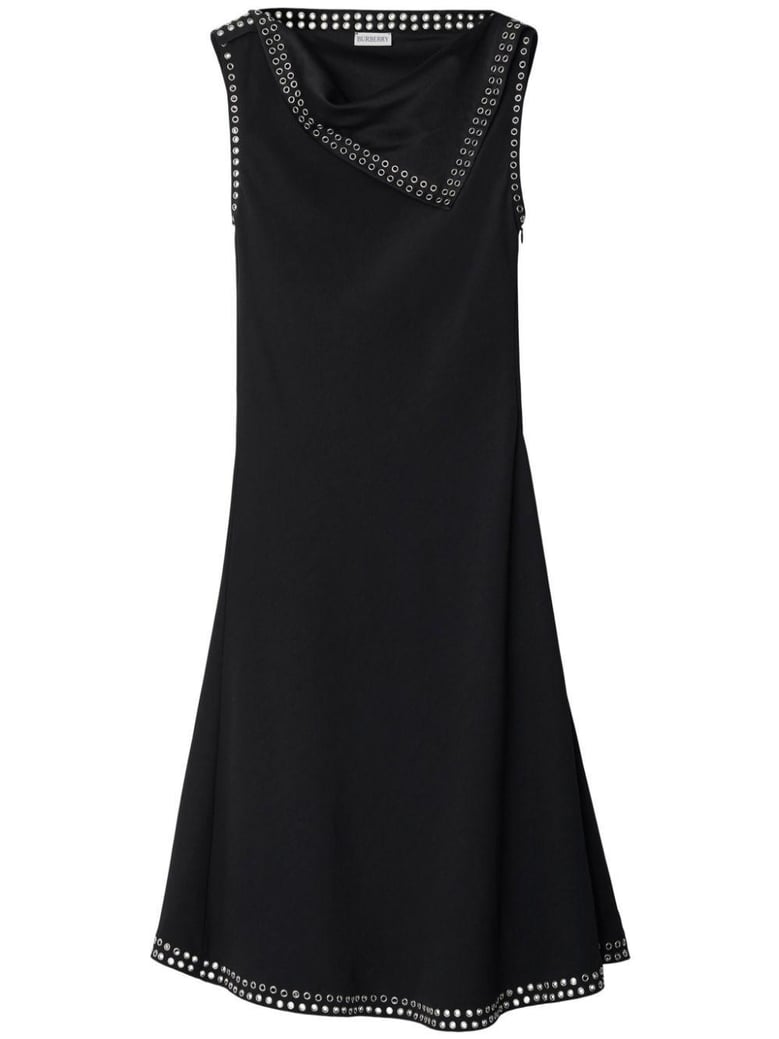black satin dress by Selfnex