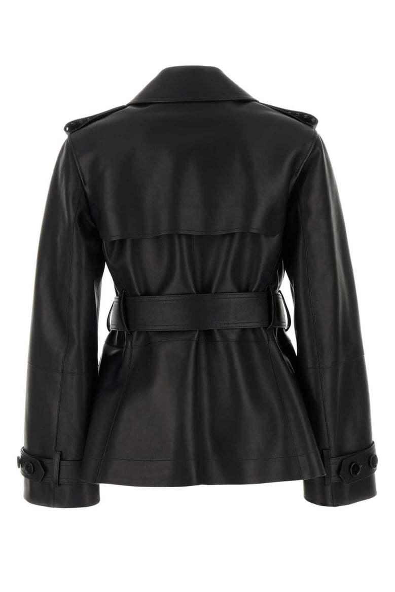 black leather jacket by Selfnex