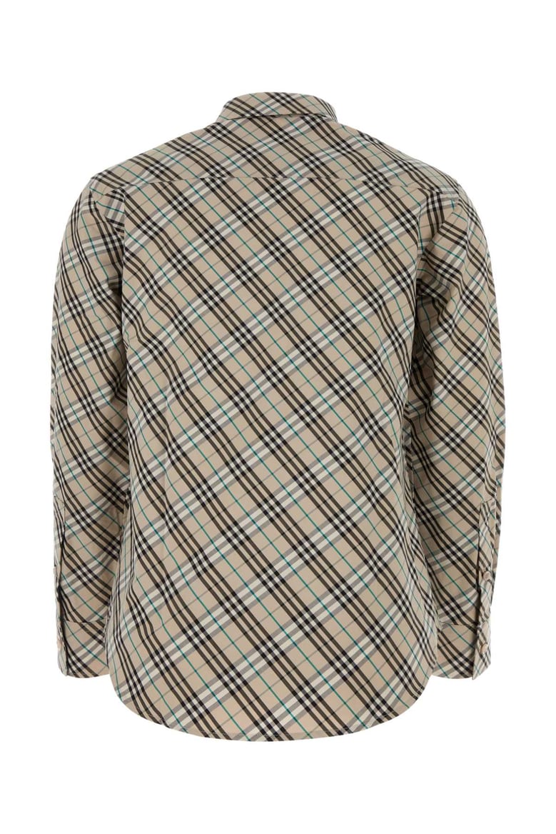 embroidered poplin shirt by Selfnex
