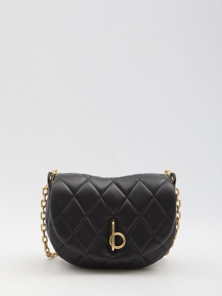 women black leather bag by Selfnex