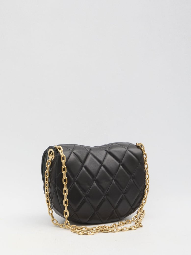 women black leather bag by Selfnex