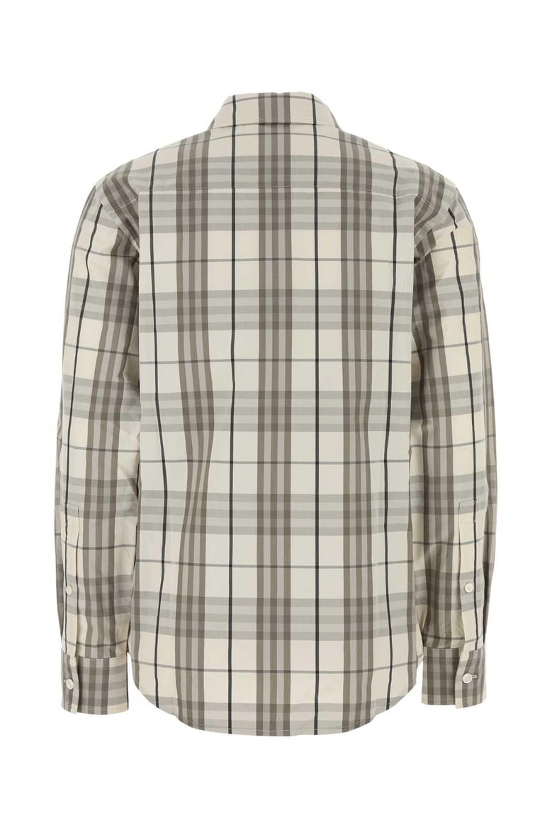 embroidered poplin shirt by Selfnex