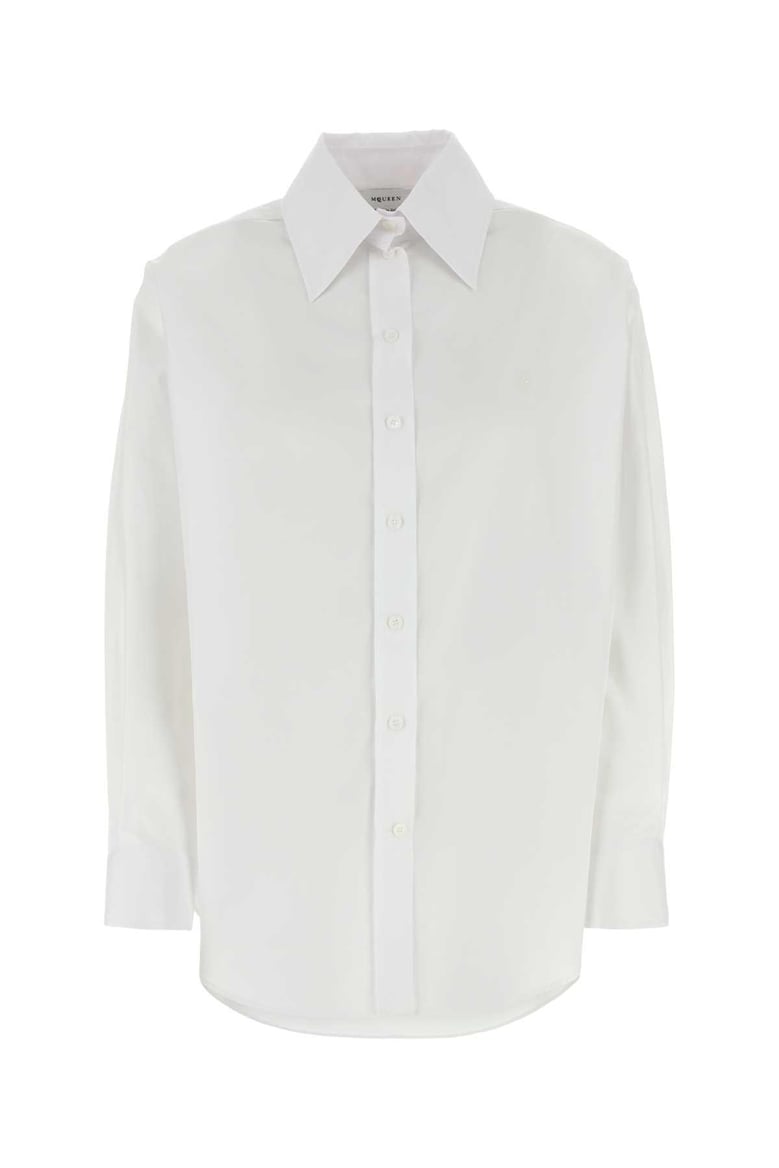 white poplin shirt by Selfnex
